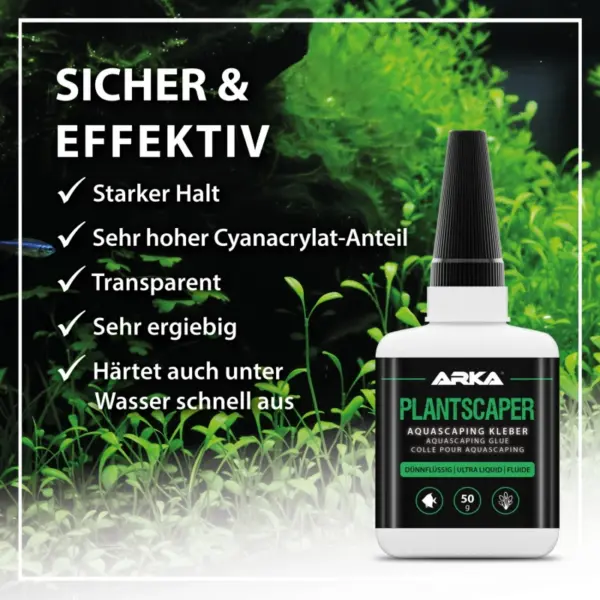 ARKA Plantscaper Dünnflüssig 50 g | Sekundenkleber – Bild 3