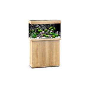 JUWEL Rio 125 LED SBX mit Unterschrank helles Holz