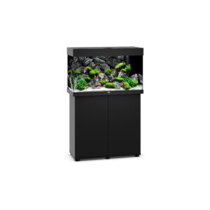 JUWEL Rio 125 LED SBX mit Unterschrank schwarz