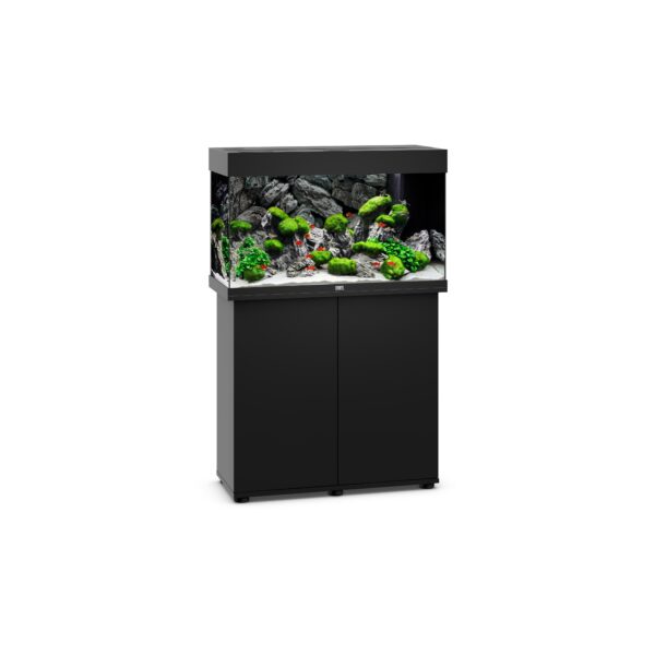 JUWEL Rio 125 LED SBX mit Unterschrank schwarz