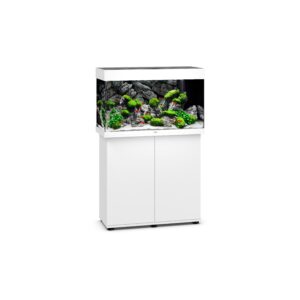 JUWEL Rio 125 LED SBX mit Unterschrank weiß