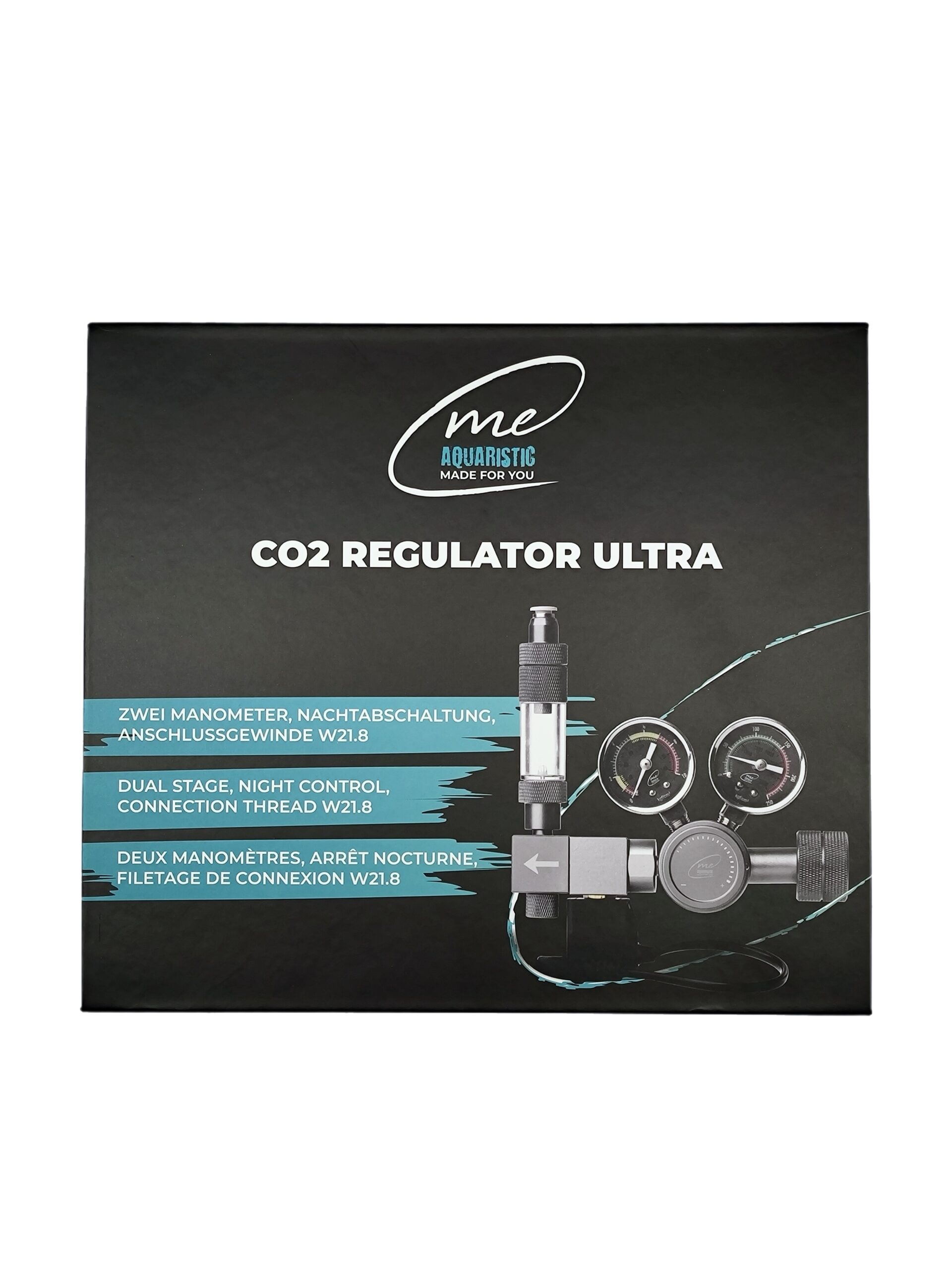 Me CO2 Regulator Ultra, Druckminderer inkl. Magnetventil