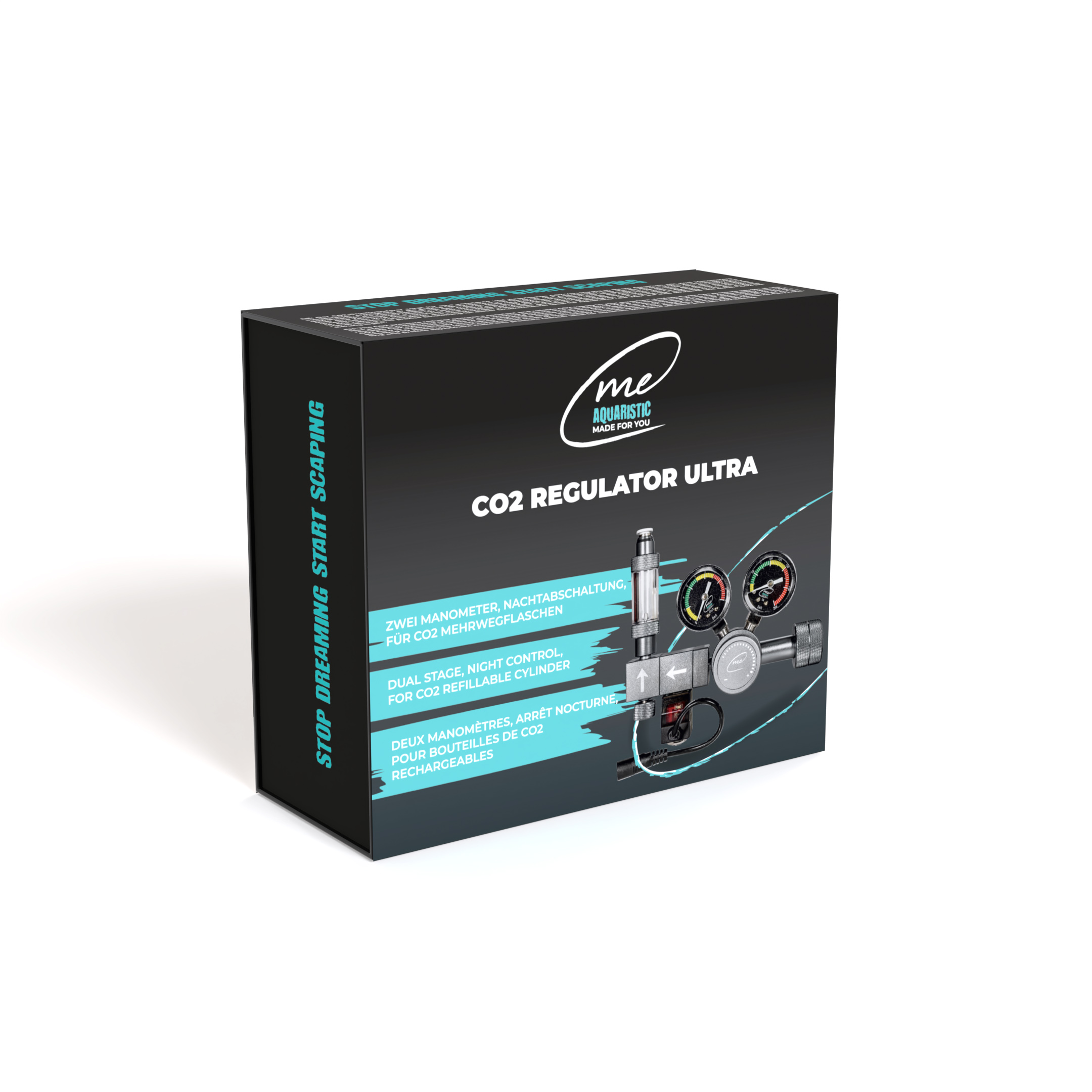 Me CO2 Regulator Ultra, Druckminderer inkl. Magnetventil