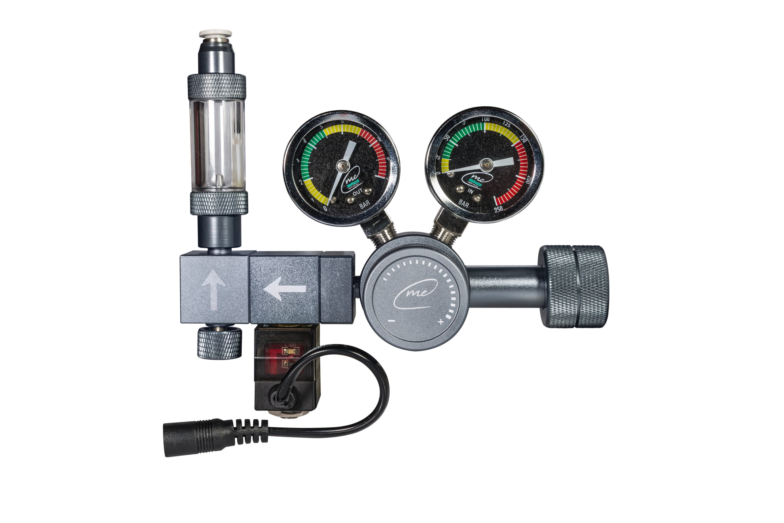 Me CO2 Regulator Ultra, Druckminderer inkl. Magnetventil