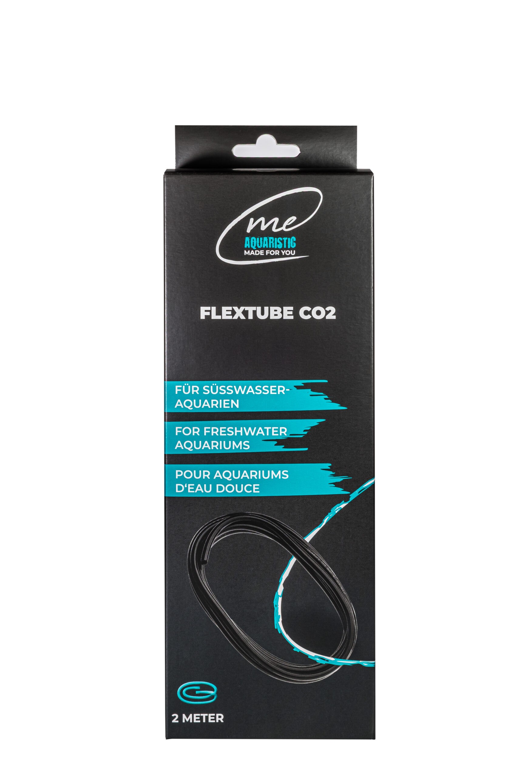 Me FlexTube CO2 Schlauch (2 m), Schwarz