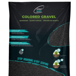 Me Colored Gravel Obsidian Black, 1-2 mm (10 kg)