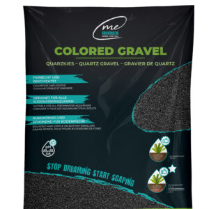 Me Colored Gravel Obsidian Black, 1-2 mm (5 kg)