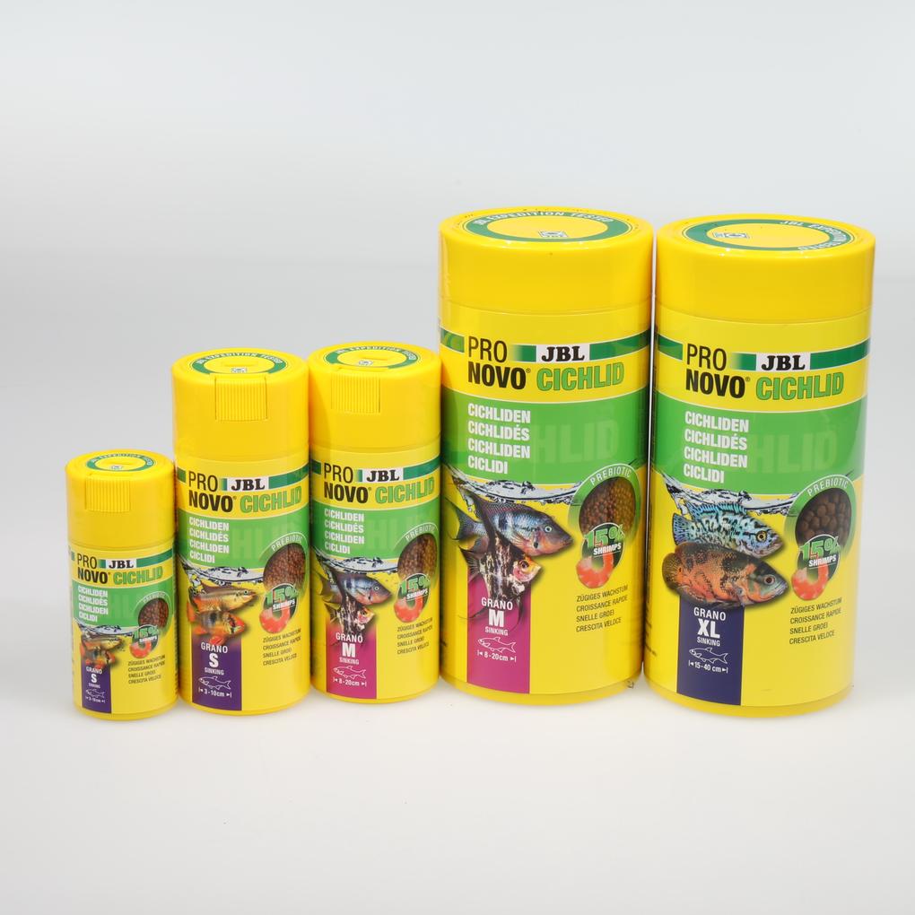 JBL PRONOVO CICHLID GRANO M 250ml – Ansicht 5